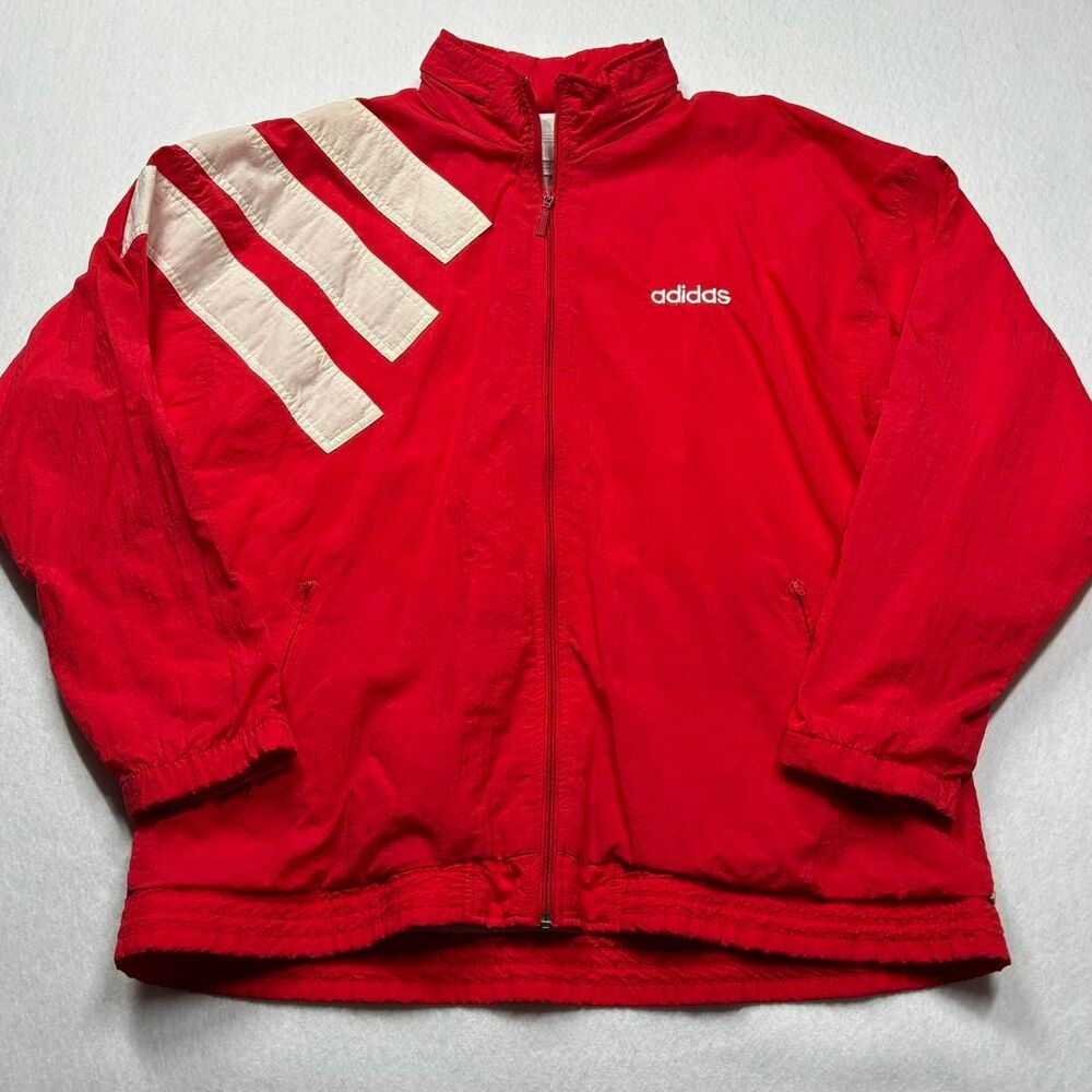 Adidas Men's Red Jacket